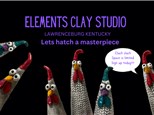  Get Crafty with Our Clay Chicken Sculpture Class! SOLD OUT