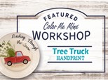 Tree Truck Handprint Keepsake - December 6