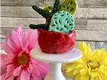 Pop Up Art Club for Kids: Hand Built Cactus