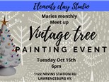 MARIE ALLEN-MONTHLY MEETUP  PRIVATE PARTY -OCT. 15 6PM POTTERY PAINTING EVENT