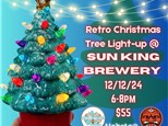 Retro Christmas Tree Light-Up @Sun King Brewery!