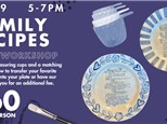 Family Recipes Party - Adult Workshop - Thursday, August 29th, 5:00-7:00pm