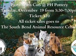 Paint With Cats @ PH Pottery