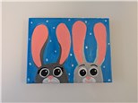 Simply Ear-Resistable Mommy/ Daddy & Me Canvas Class $40 (age 4 and up)