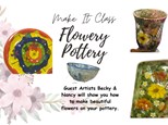 Make It Class Flowery Pottery