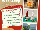 Holiday Clay Workshop | Sun, Nov 17th 2-5pm