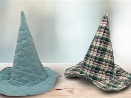 Upcycled Witch Hat