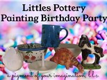 Littles Pottery Painting Birthday Party