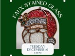 Faux Stained Glass Mosaic-Tuesday, December 10, 6:30 pm