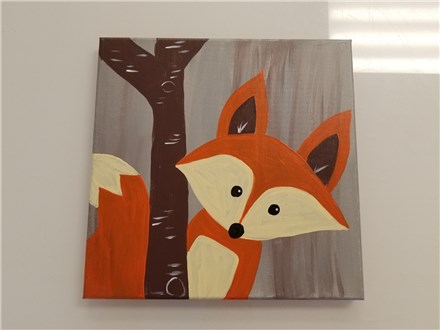 Sly Fox Kids Canvas Class $25 (age 6 and up)