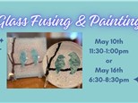 Glass Fusing & Painting Class at TIME TO CLAY