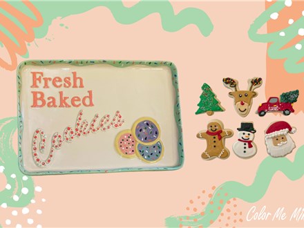 Fresh Baked Cookie Platter AND Cookie Decorating! December 6th at 6pm