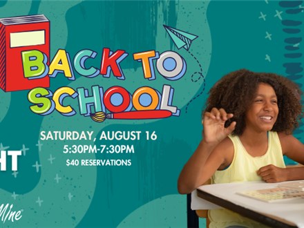 Back to School Kids Night Out - August 16