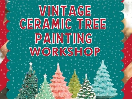 Ceramic Tree Painting Workshop - November 10th!