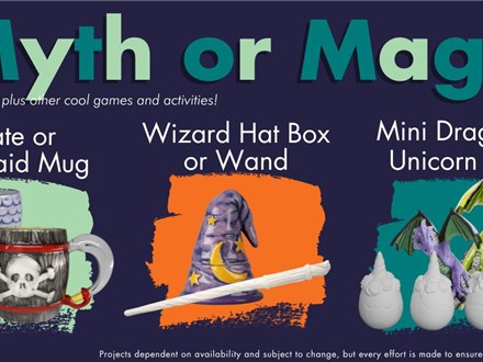 Myth or Magic 1/2 Day Kids Workshop