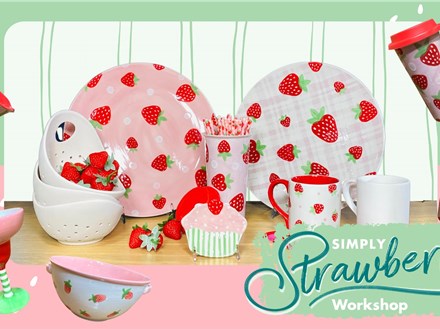 Simply Strawberry Workshop  July 31, 2025