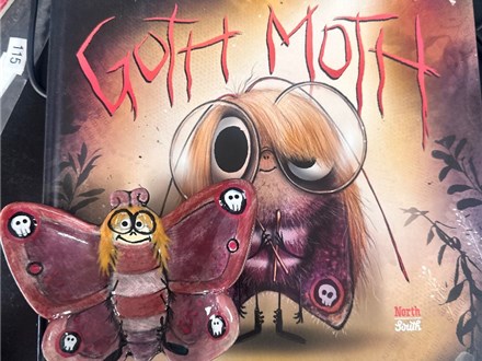 Paint Me a Story - Goth Moth Dish - Saturday Sept 27th - 9:30am - $15