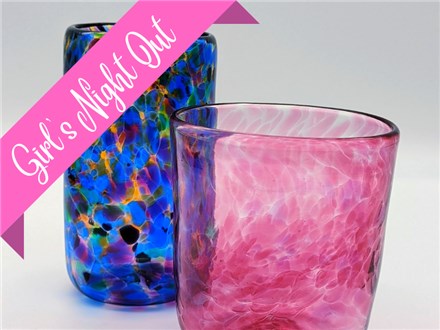 Girl's Night Out! Glass Blowing Class - Drinking Tumbler Glass