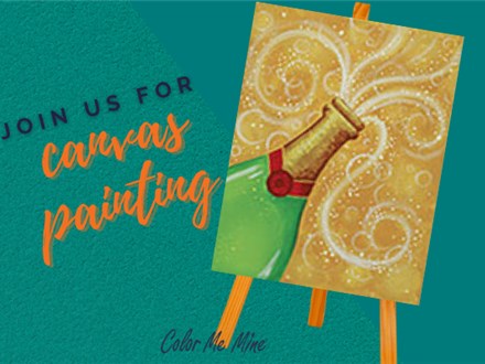 Bubbly Canvas Class - Tuesday March 26th