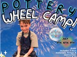 Kids Pottery Wheel Camp July 9th, 10th, 11th
