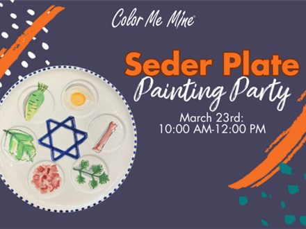 Seder Plate Painting Party