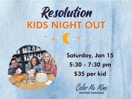 Resolution Kids Night Out - January 15