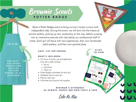 Brownie Potters Badge Package