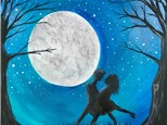 Dance in the moonlight -Canvas Class Saturday January 15 6:30-8:30pm
