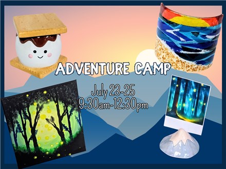 Adventure Summer Art Camp 2024: Week 2 AM Session