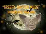 "Creepy Critter Mugs" Clay Hand Building Class Ages Teen+ 10/9/24