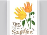 Mommy & Me Flower Handprints - March 10th - $35