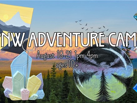 Teen PNW Adventures Summer Art Camp 2025: Week 4 PM Session
