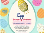 Egg Shakers Clay Class