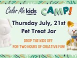 Pet Treat Jar CAMP! - July, 21st