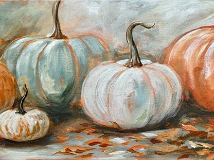 Pumpkin-Palooza Canvas Paint and Sip