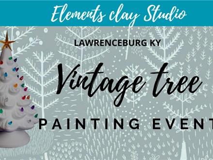 VINTAGE TREE PAINTING EVENT  FRIDAY NOV 8  @ 6PM-SOLD OUT