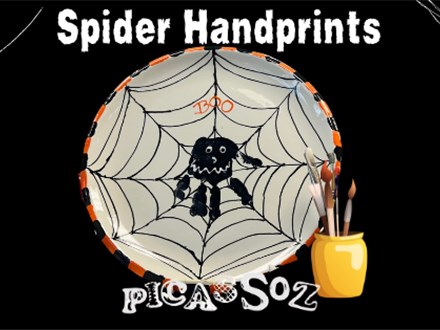 Spider Handprint Walk-In Event