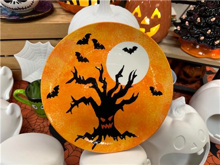 Haunted Tree Plate