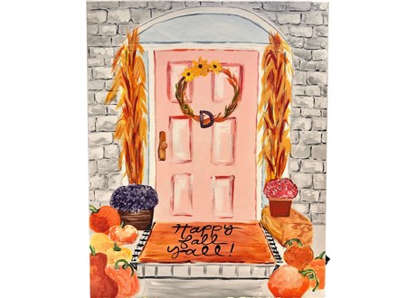 Bel Air Adult Fall Front Porch Canvas Night - Oct 7th