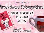 Preschool Storytime! February 2025