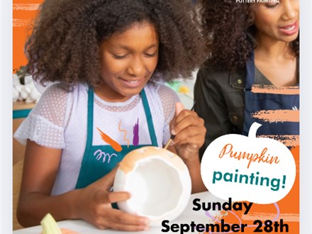 Pumpkin Painting at COLOR ME MINE - TOMS RIVER