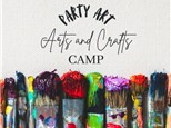 JULY-Kids Arts and Craft Camp at Party Art-July 21-24 (Ages 5-12)-9:30-12:00