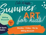 Summer Art for Kids 2025 - Week 2 - Underwater World - July 21-25