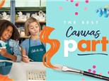 Canvas Party Package at Color Me Mine Princeton