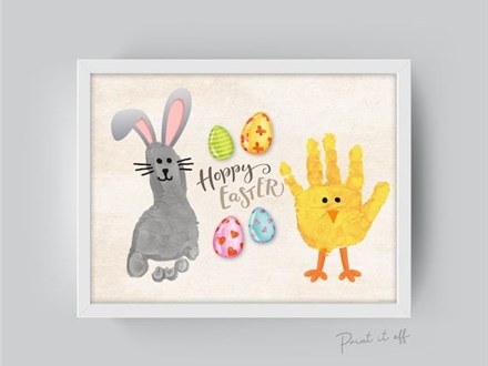 Mommy & Me Easter Handprints Mar. 24th $35