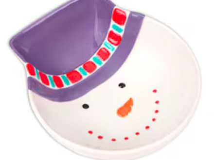 Snowman Dish Painting pARTy!!