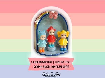 Clay Thursday~ Sonny Angel Display Shelf~ July 10(THU)