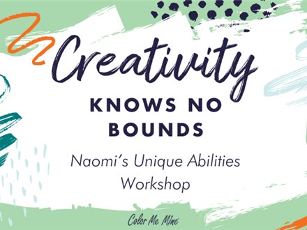 Naomi's Unique Abilities Workshop- Feb, 19th