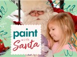 Paint with Santa at Color Me Mine! 