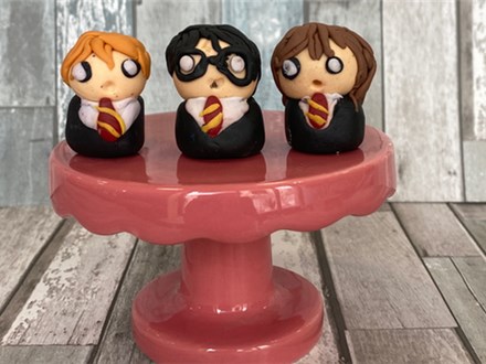 Harry Potter Kids Art Club - Polymer Clay Trio Figurines! 